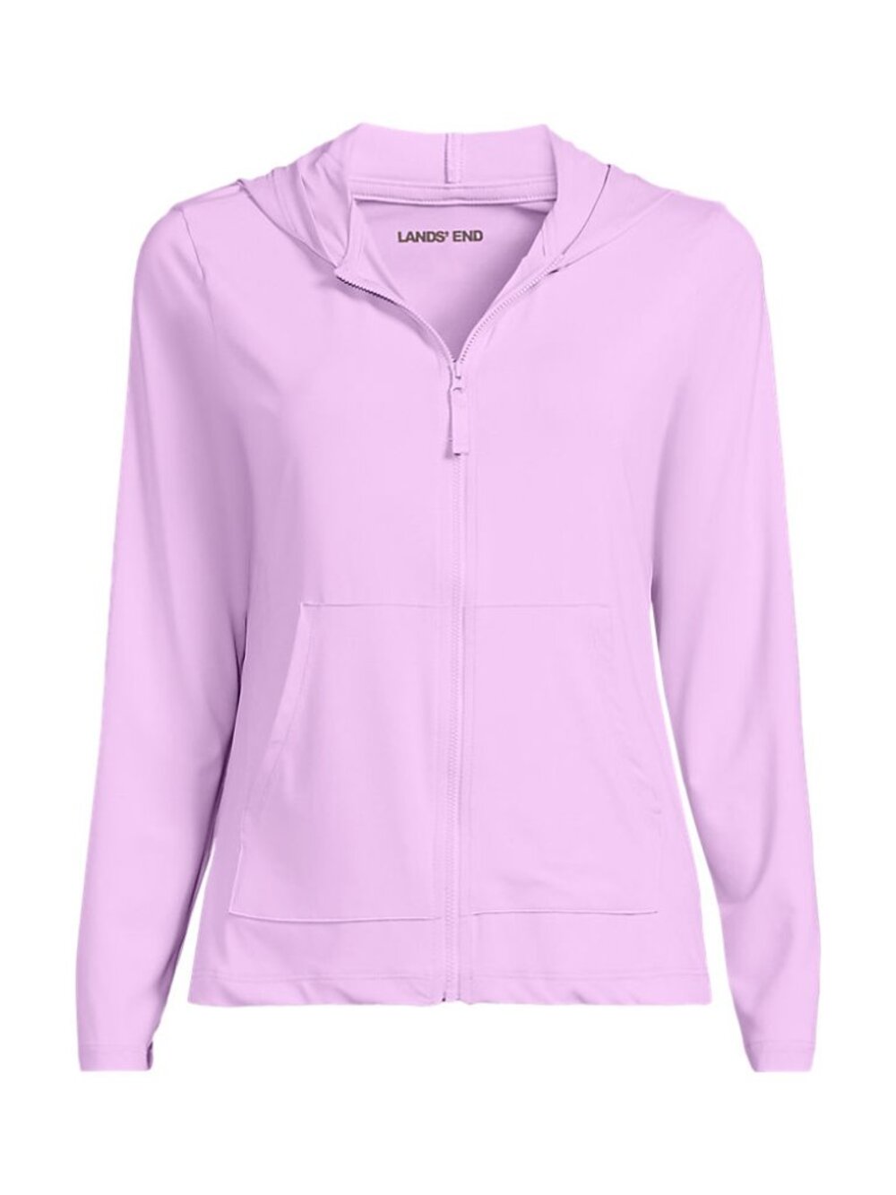 Lands' End SunShade UPF 50 Hooded Zip Front Rash Guard - Picture 9 of 9